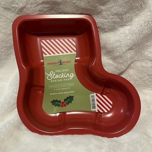 Nordic Ware Other - Red Stocking Baking Pan - Brand New Nordic Ware Holiday